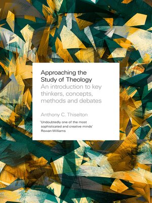 cover image of Approaching the Study of Theology